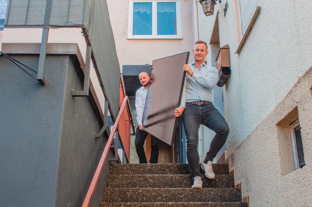 Das Green Energize Team bei der Arbeit